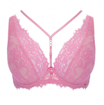 Бюстгальтер-бралетт French Kiss (Размер: 85E) (Цвет: розовый)