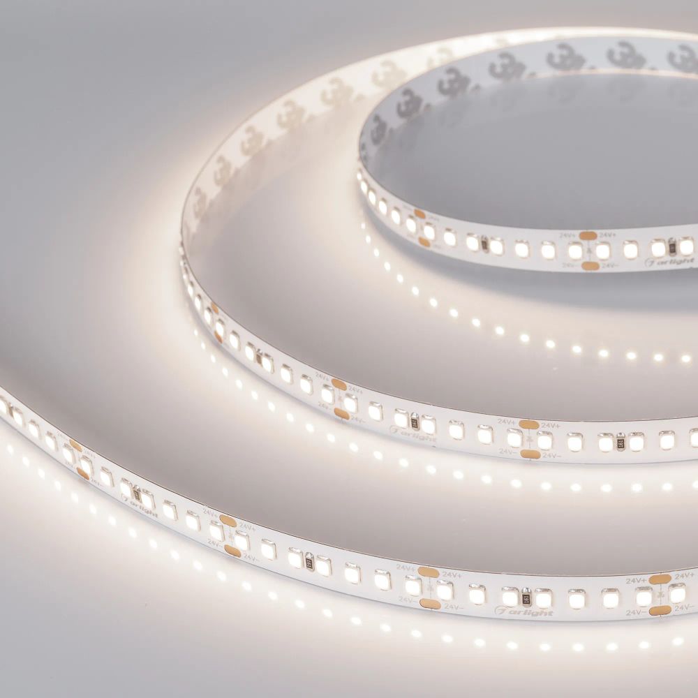 Светодиодная лента RT-A168-10mm 24V Day4000 CRI98 (17 W/m, IP20, 2835, 5m) (Arlight, Открытый) 025147(2)
