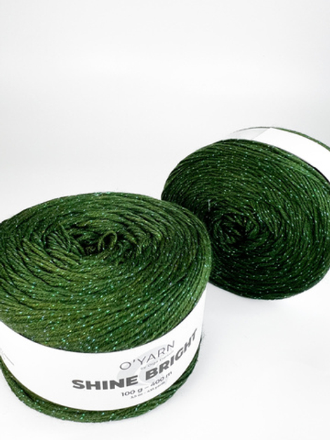Пряжа O’YARN SHINE BRIGHT однотонная, 100г