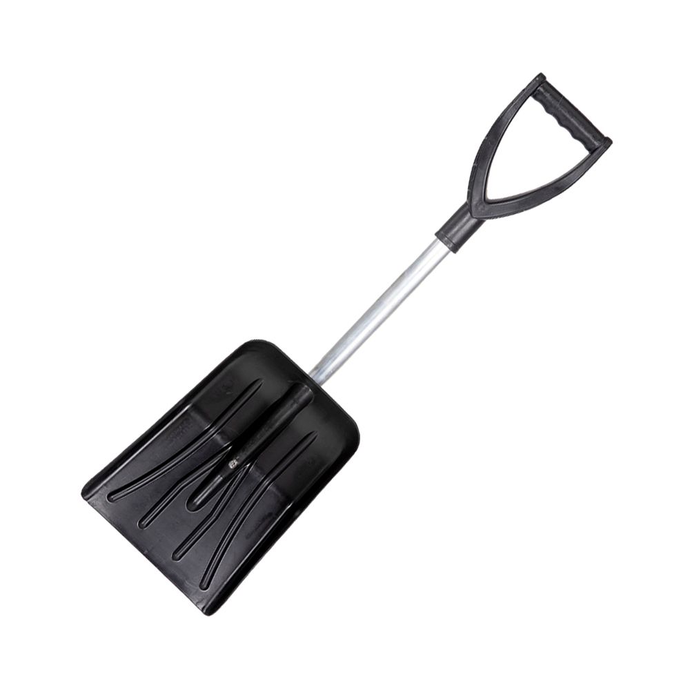 ЛОПАТА снег. АВТОМОБИЛЬНАЯ № 6  250 Х 340 ММ АЛЮМ. ЧЕРЕНОК, V-ОБРАЗ. РУЧКА "BERCHOUSE"---