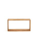 Полка настенная,70х28х35, Эдгар, полка настольная и напольная, для ванной и спальни, стеллаж модульный, натуральный дуб, La Redoute