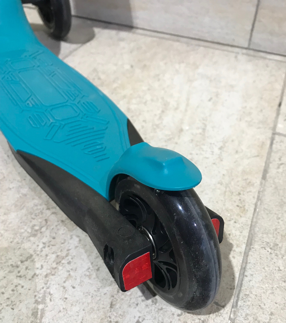 Самокат трехколесный кикборд Дерзкий Стайл Classic бирюзовый до 50 кг С-003-0-19/16-l