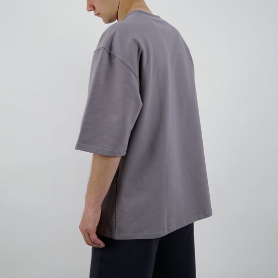 Футболка UNIFORM Relaxed (серый пыль)