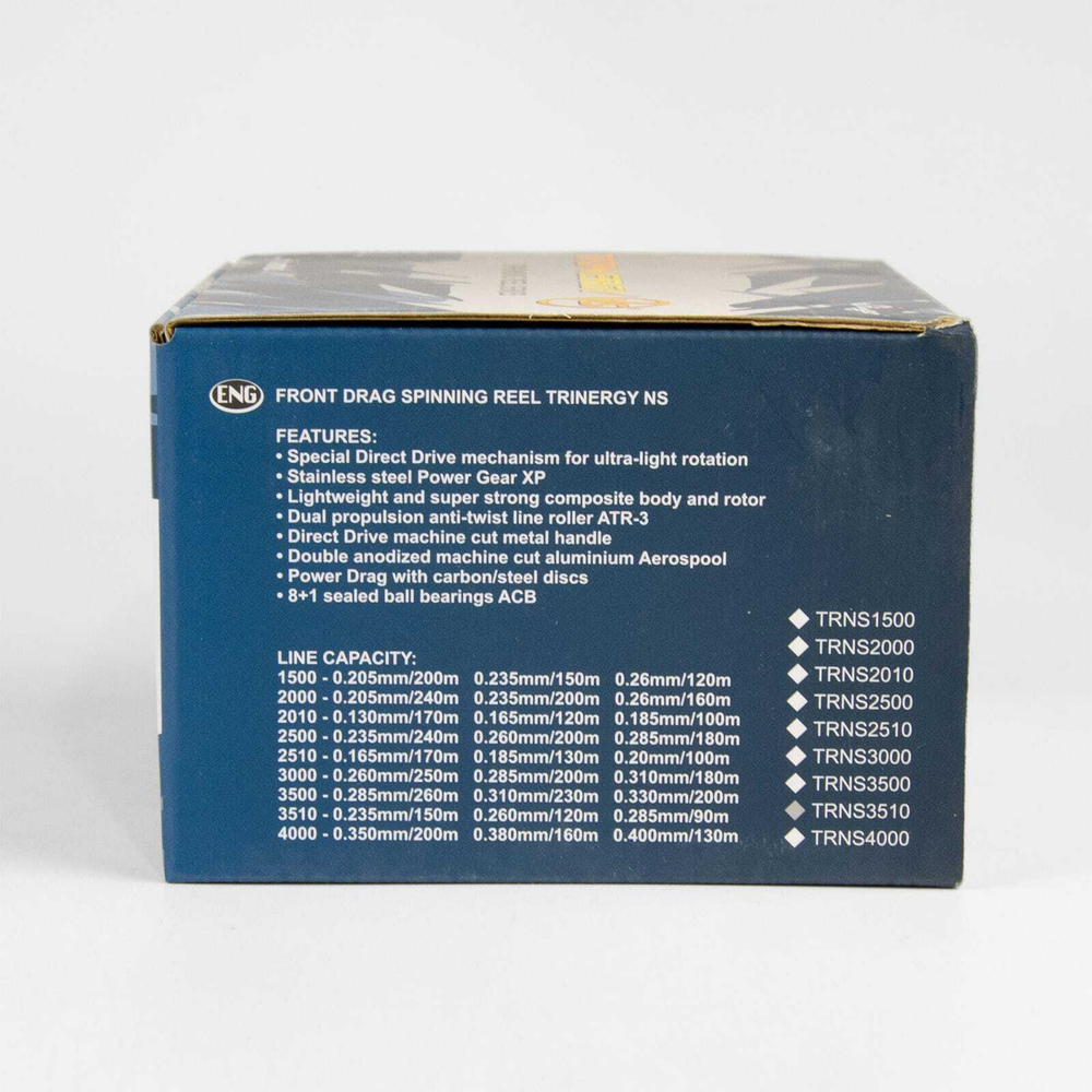 Катушка безынерционная Stinger Trinergy NS 3510 (3500, 8+1BB, мет. шпуля)