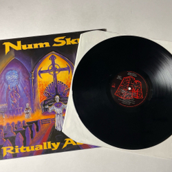 Винтажная виниловая пластинка LP Num Skull Ritually Abused (USA 1988)