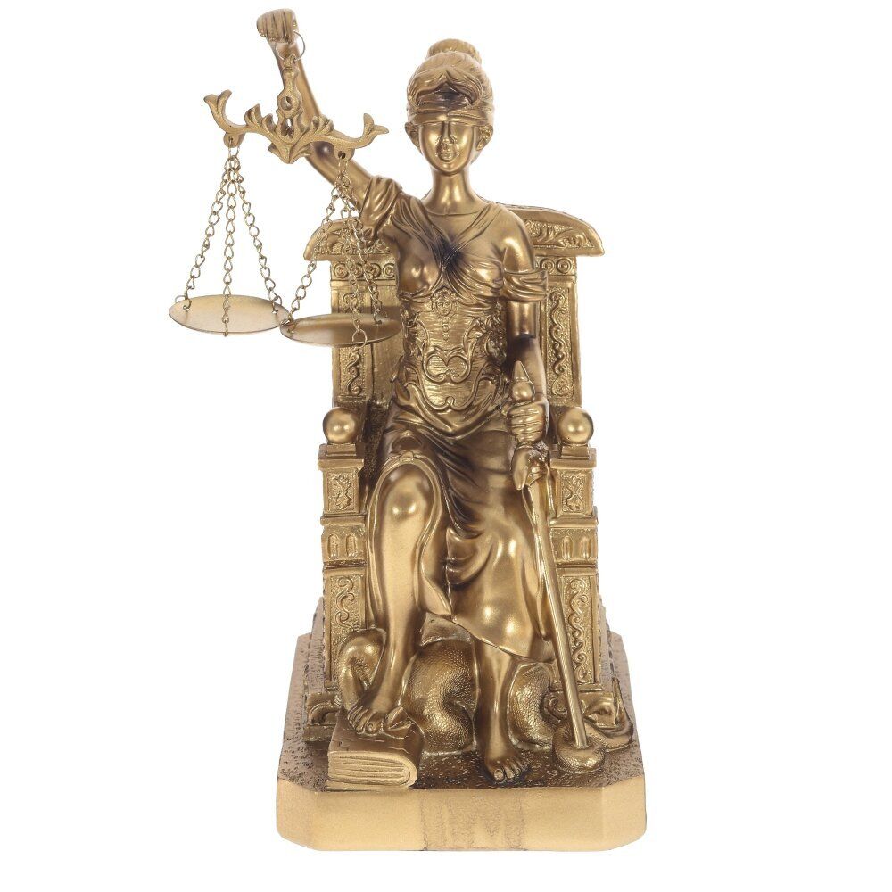 GAEM Фигурка декоративная "Фемида", L12 W13 H24 см