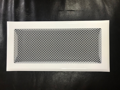 Решетка приточно-вытяжная с фланцем на магнитах 250х80 мм стальная