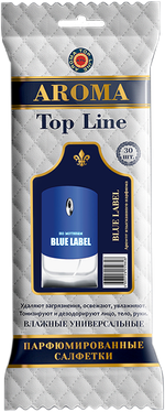 Салфетки влажные универсальные парфюмированные №11 Blue Label