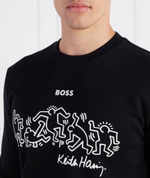 Худи W Haring BOSS BLACK - черный(50505467)