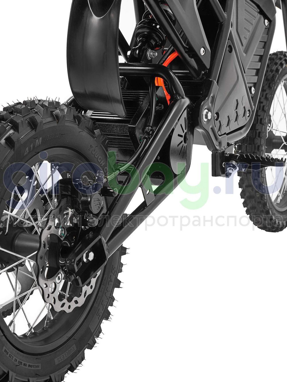 Электропитбайк Jetson MAGNUM 1000W (48V/25Ah) - Чёрный фото №19