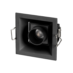Светильник MS-ORIENT-BUILT-TURN-TC-S67x67-3W Warm3000 (BK-BK, 30 deg, 230V) (Arlight, IP20 Металл, 5 лет) 037206