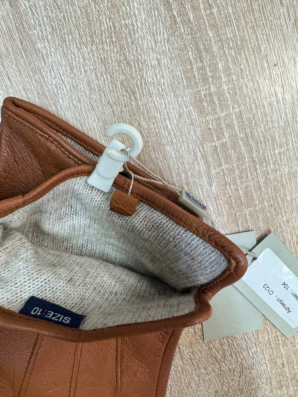 Перчатки. Мужские. Материал верха: Кожа оленя. Подклад: Трикотаж-шерсть. 5 шт в упаковке.