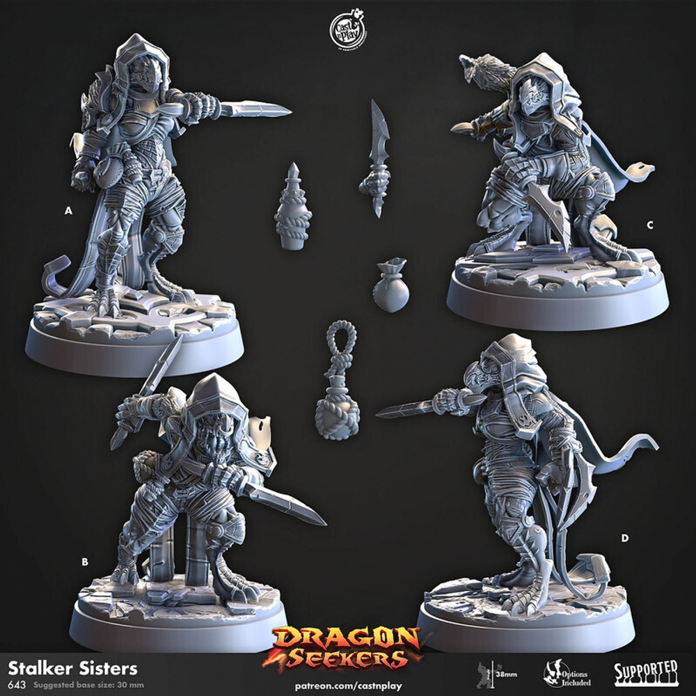 Людоящер Драконорождённый Dragonborn Lizardmen Seraphon Серафон Вор Ассасин Разбойник Плут Бандит 1шт миниатюра для dnd, днд, pathfinder, фентези, Настольная игра, НРИ, Варгейм, РПГ