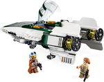LEGO Star Wars: Звёздный истребитель Повстанцев типа А 75248 — Resistance A-Wing Starfighter — Лего Звездные войны Стар Ворз