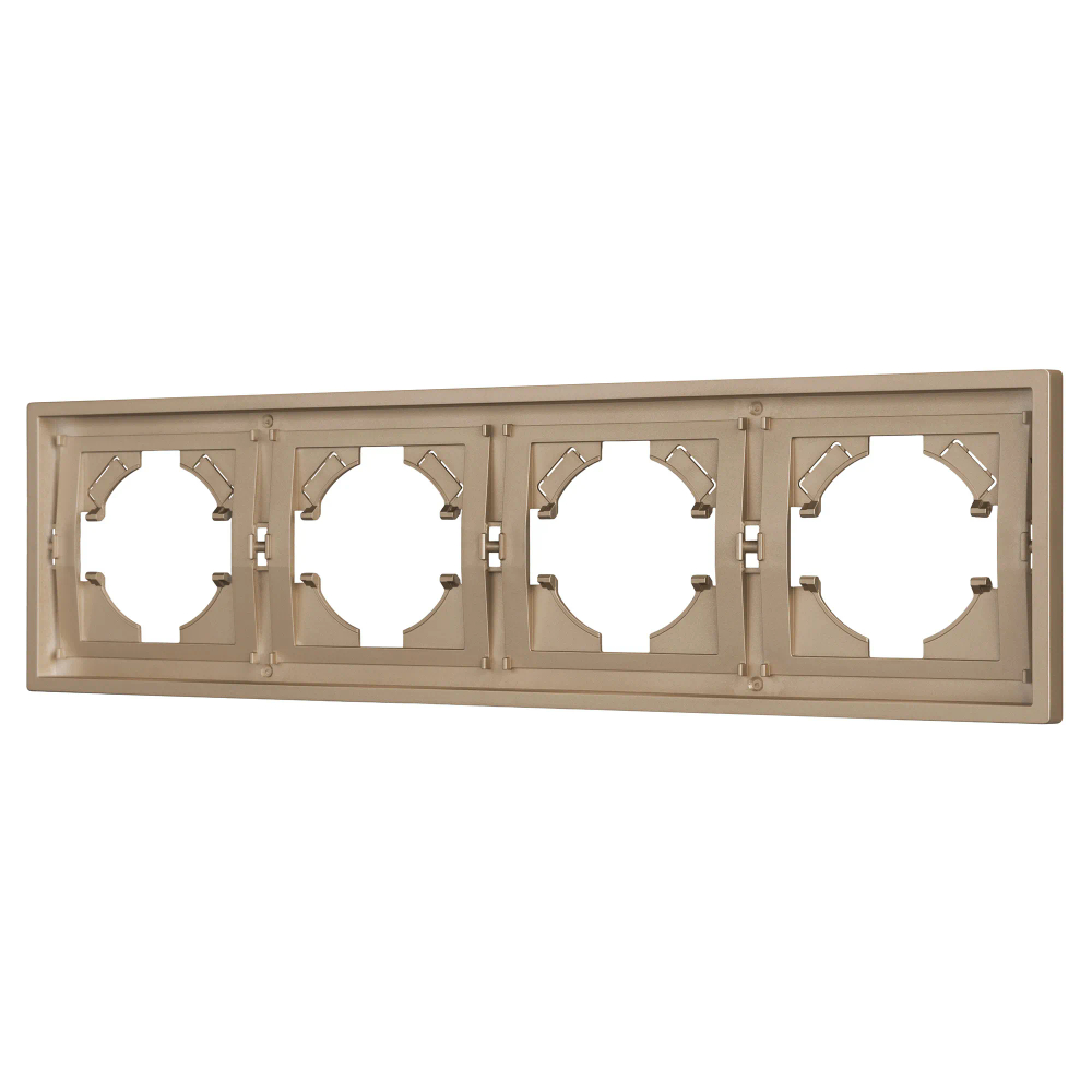 Рамка пластиковая FRM-TENDO-PL-4-GD (Arlight, -) 053850
