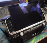 Магнитола для Toyota Land Cruiser 200 2015-2021 (без JBL и без 360) - Carmedia KP-T1302 монитор 13.3" на Android 10, 6/128ГБ, Carplay, 4G SIM-слот