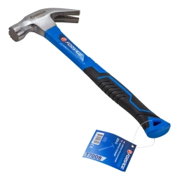 Молоток-гвоздодер с магнитным держателем гвоздя 250гр. Forsage F-T7008