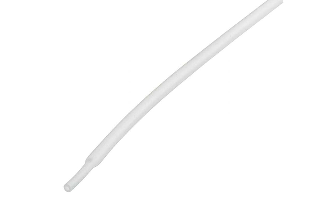 Термоусадка REXANT 2.0/1.0 мм, 1 м, белая 50шт 20-2001