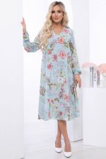 Платье "Волшебная история" (мята) НЬЮ П6798 LT Collection (Акция)