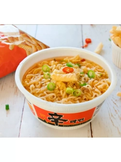 Лапша Шин Рамен острая Нонгшим Shin Ramyun 86 г * 3 шт