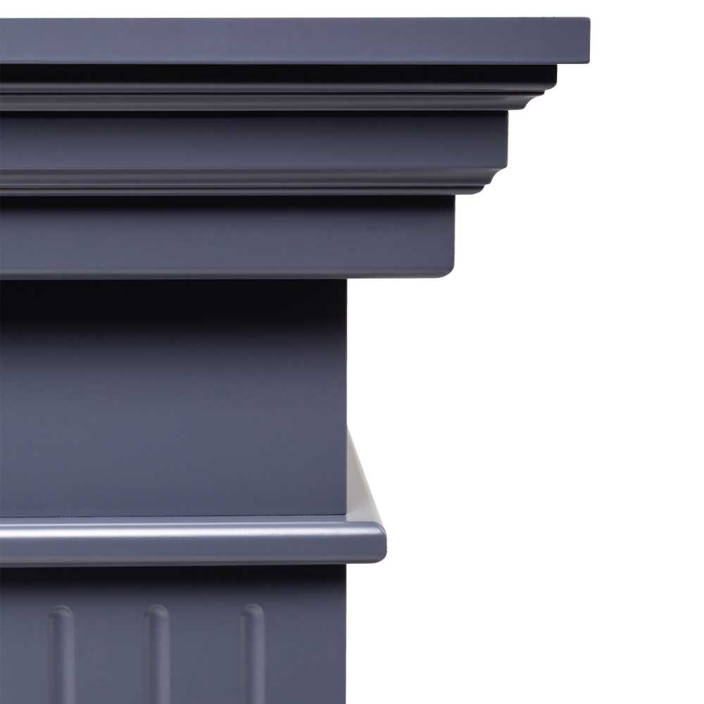 Каминокомплект Real Flame Ontario 42/BV GR с очагом Beverly 1000 (без обогрева)