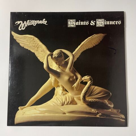 Винтажная виниловая пластинка LP Whitesnake Saints and Sinners (Германия 1982)