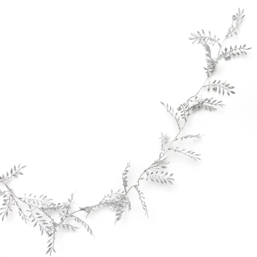 Украшение новогоднее «Сияющий росток» 1,80 м, Серебро