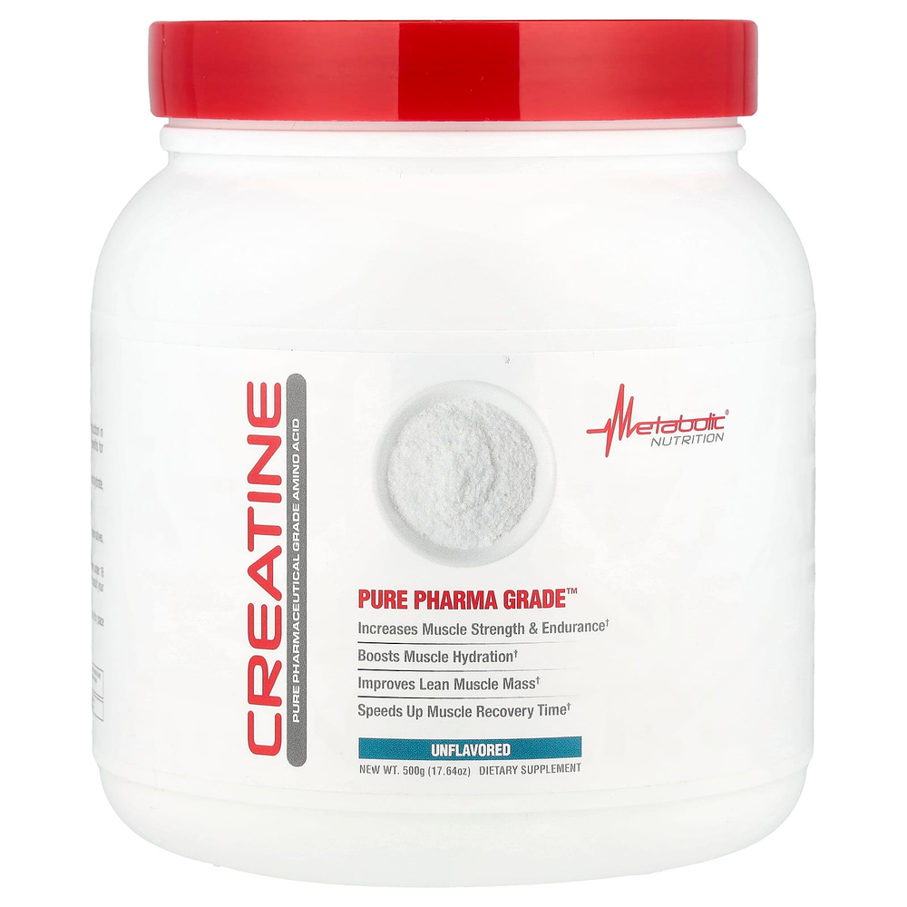 Metabolic Nutrition, Креатин, без добавок, 500 г (17,64 унции)