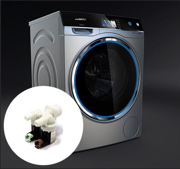 Заливной клапан для стиральных машин AEG, Electrolux и Zanussi: устройство, неисправности и замена.