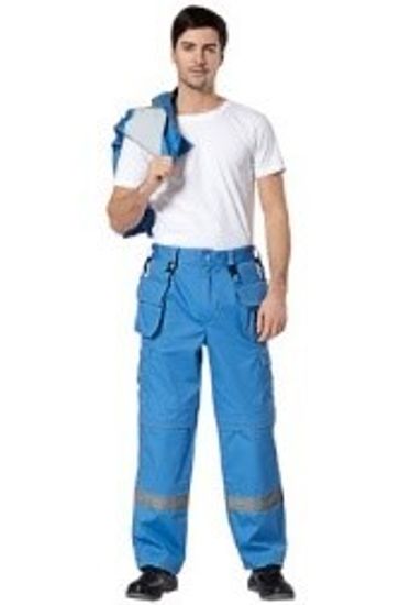 Брюки "Карат" (св.василек/св.серый)