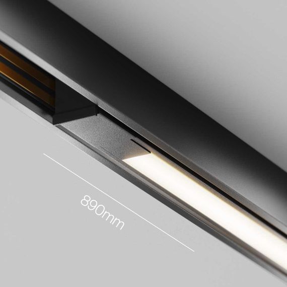 Трековый светильник Maytoni Technical EXILITY X Basis TR240-2-18W4K-B