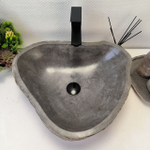 Раковина из речного камня RS-63376 (52*44*15) 0123