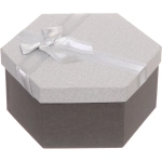 Коробка подарочная «Ванильная нежность» 22*19*10 см, серый