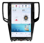 Магнитола для Infiniti G35, G25, G37 2006-2013 - Carmedia ZF-1820-GE в стиле "Тесла" монитор 13.6" на Android 13, 8/128Гб, CarPlay, 4G SIM-слот