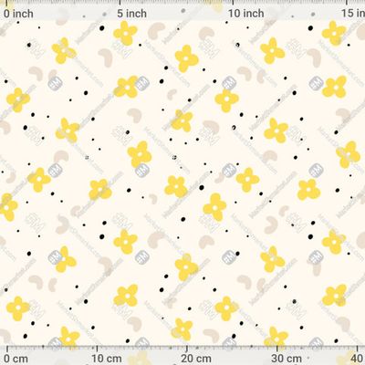 Маленькие желты цветы by KrekerKate 556 DPI