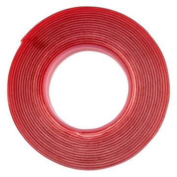 Двусторонняя клейкая лента из вспененного акрила, прозрачная, 15ммх3м Matrix 89078