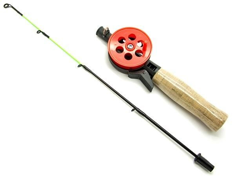 Удочка для зимней рыбалки"Ильмень" с неопреновой ручкой. (удочка зимняя)