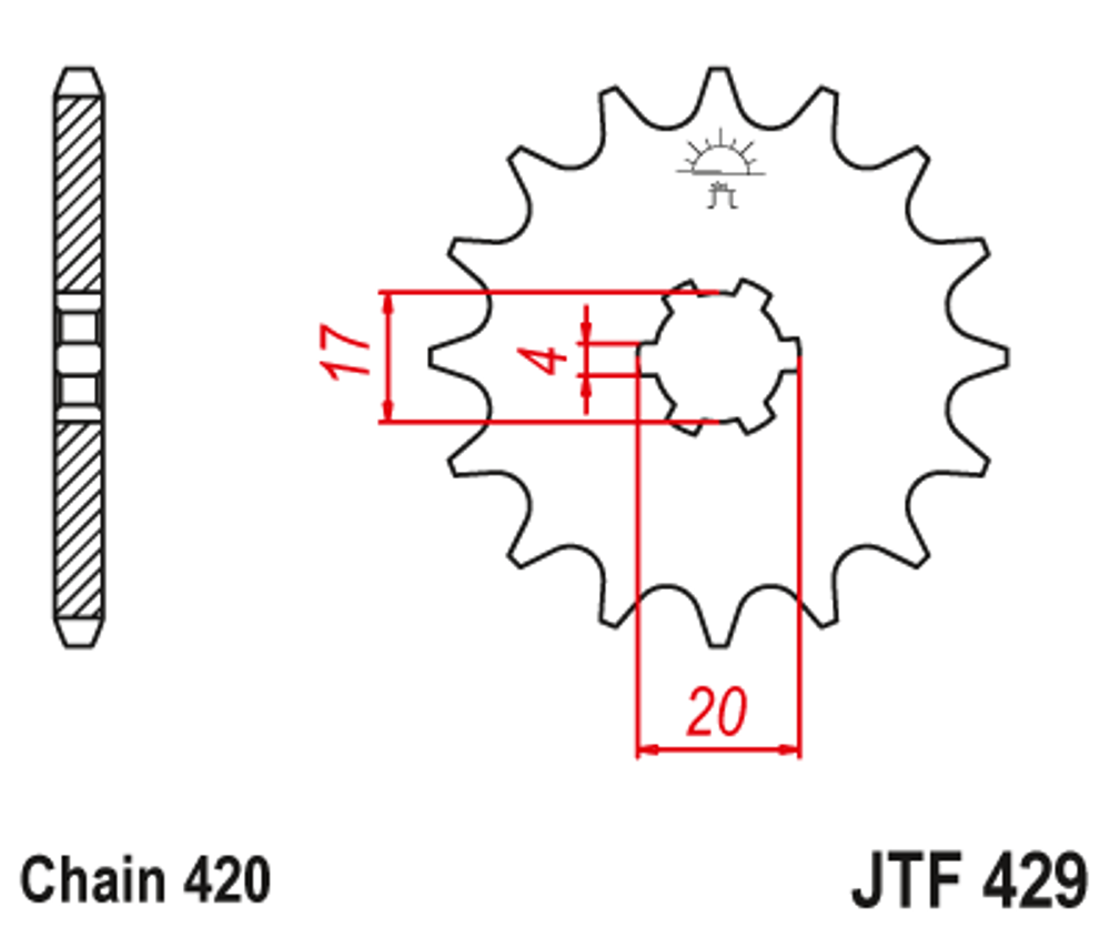 Звезда JTF429.15