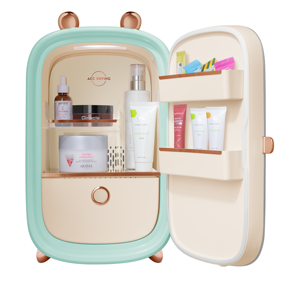 Мини-холодильник для косметики и лекарств MAUNFELD MFF43GN