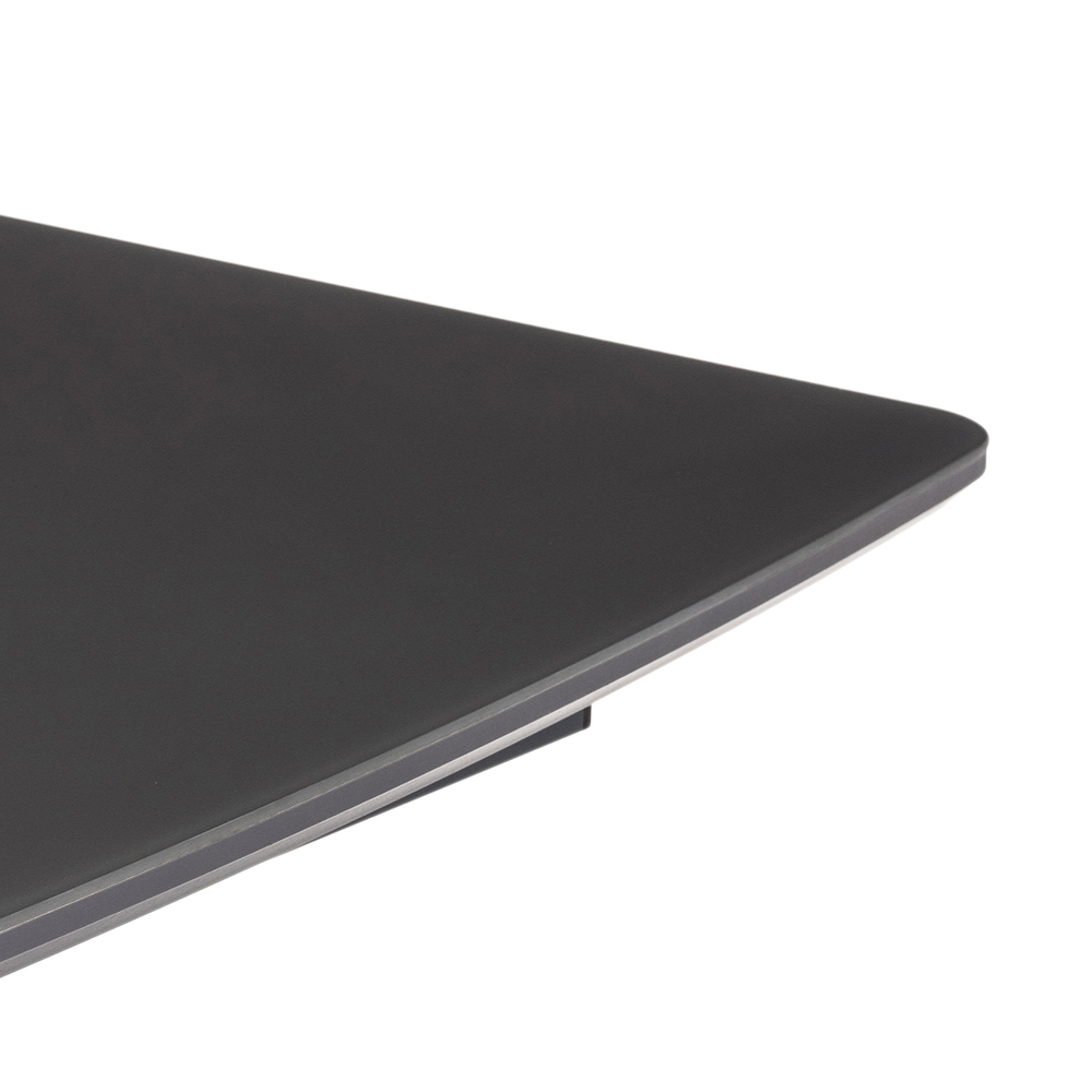 Стол стеклянный Woodville Теон дуб антор натуральный, графит