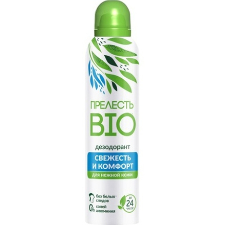 Дезодорант "Прелесть БИО" "Свежесть и комфорт" 150 мл, блок 6шт.
