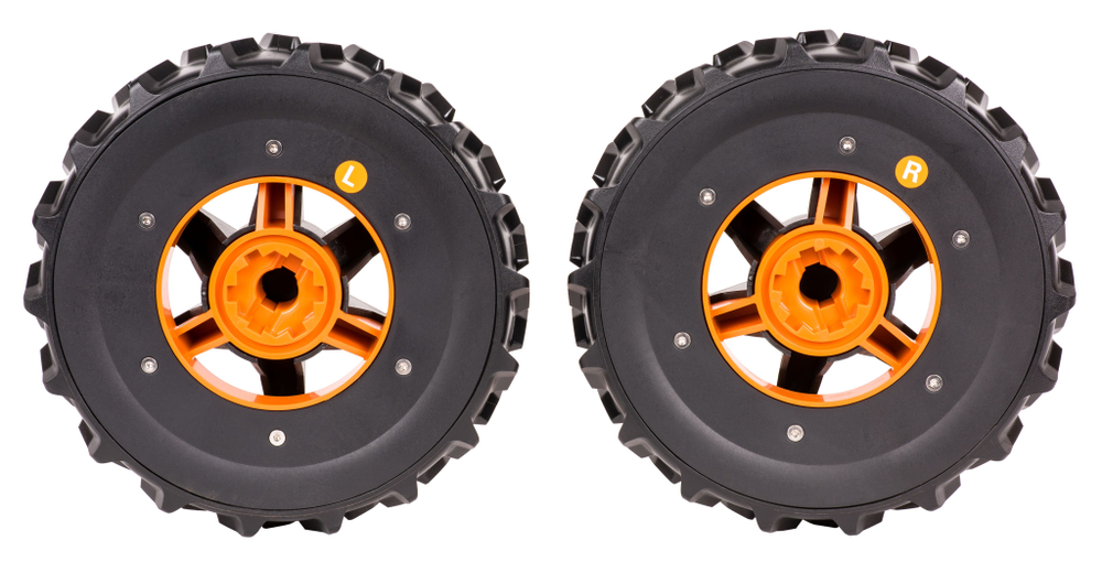 Комплект колес повышенной проходимости WORX WA0953 "V-образный протектор"