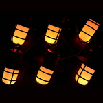 Фонарь садовый Uniel, Lanterns USL-S-121/PT2500, солн бат, подвес, пласт, 8х11 см
