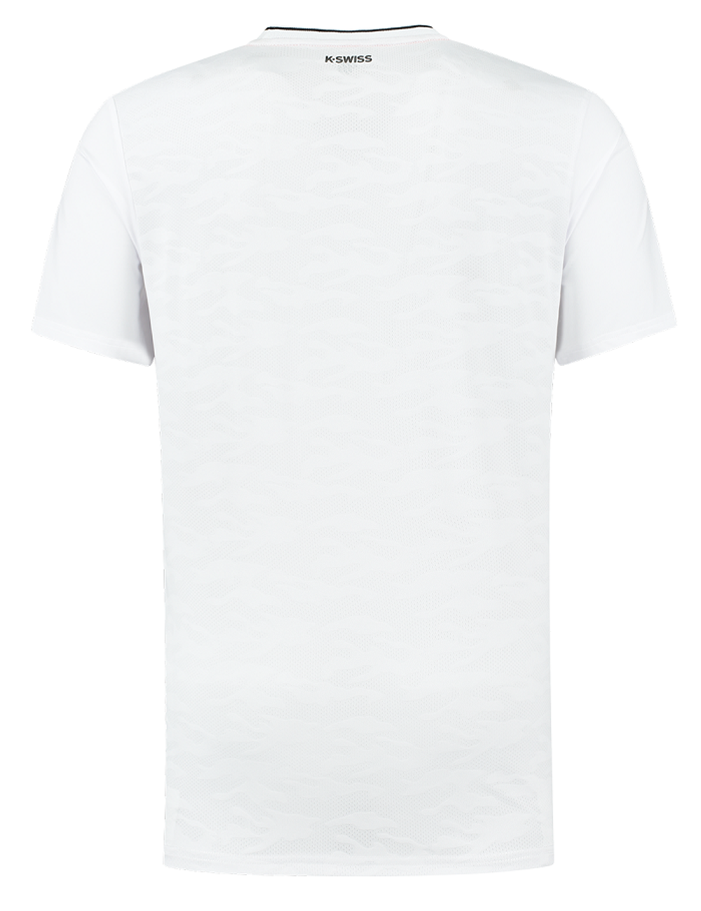 Футболка мужская теннисная K-Swiss Tac Hypercourt Mesh Crew - white
