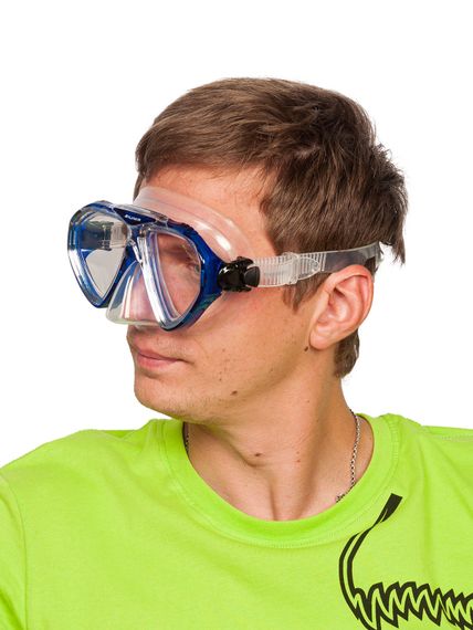 Маска Salvimar Francy Pro голубая