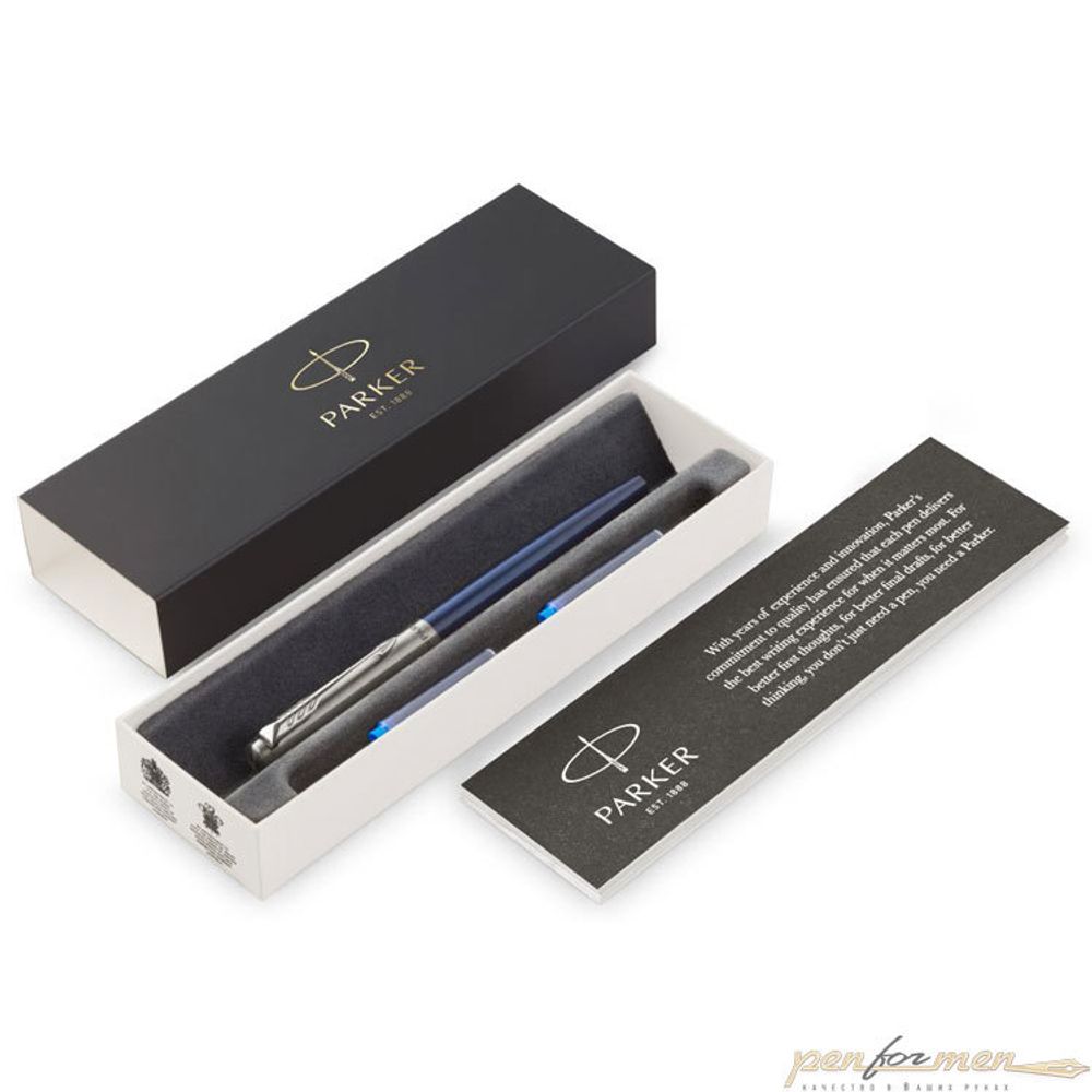 Перьевая ручка Parker Jotter Core F63 Royal Blue в коробке (2030950)