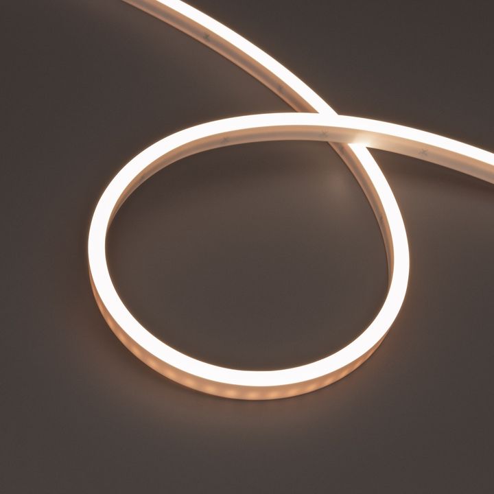 Светодиодная лента герметичная WAVE-SIDE-PU-A120-06x12mm 24V Day4000 (8 W/m, IP68, 3m, wire x1) Arlight 052584