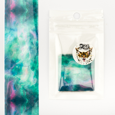 Zoo Фольга для литья переводная Космос 1504, 4х50см