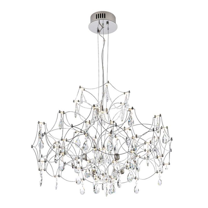 Подвесная светодиодная люстра Modelux Premium ML.7815.750P CH