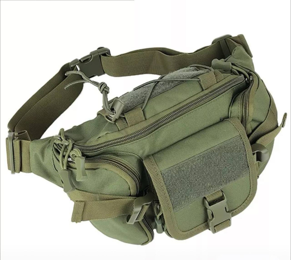 Тактическая плечевая сумка олива /